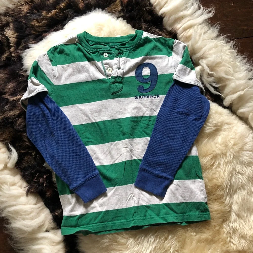 Gap kids boys long sleeve shirt